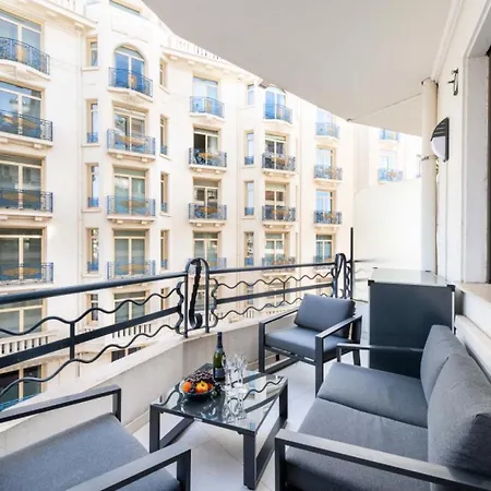 3p Avec Terrasse Vue Mer, Face Au Martinez - 3p Avec Terrasse Vue Mer, Face Au Martinez Mae-2243 דירה *